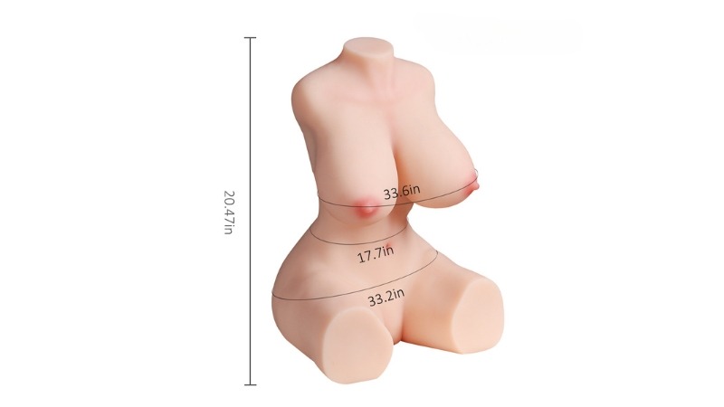 Joyotoy Vidona Cheap Best Big Breasts Ass Sex Doll Torso